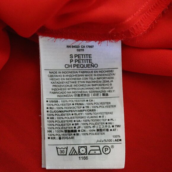 Banana Republic | Orange Blouse, Size S (petite) - Picture 10 of 10